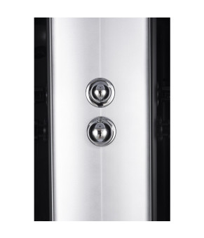Бокс душевой с гидромассажем Mixxus STRONG SBH02-90x90x215 - GR Satin низкий поддон (MI6891)