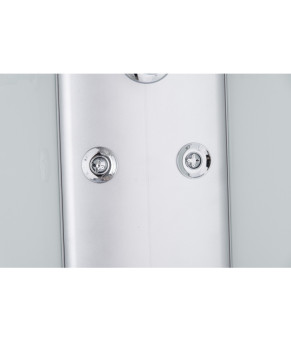 Бокс душевой с гидромассажем Mixxus STRONG SBH02-90x90x215 - GR Satin низкий поддон (MI6891)