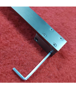 Душевая перегородка Koer SR SP02-100x200-TR-07 Walk-In прозрачное стекло Easy Clean 8мм, графит (KR5397)