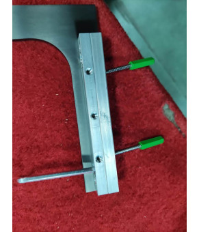 Душевая перегородка Koer SR SP02-100x200-TR-07 Walk-In прозрачное стекло Easy Clean 8мм, графит (KR5397)