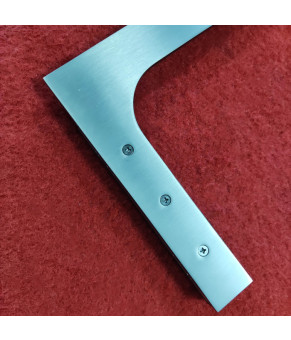 Душевая перегородка Koer SR SP02-100x200-TR-07 Walk-In прозрачное стекло Easy Clean 8мм, графит (KR5397)