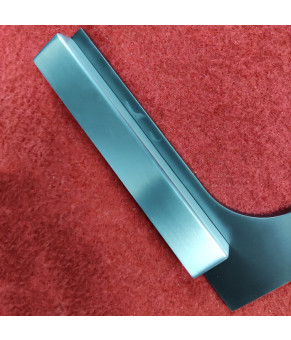 Душевая перегородка Koer SR SP02-100x200-TR-07 Walk-In прозрачное стекло Easy Clean 8мм, графит (KR5397)