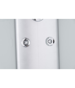 Бокс душевой с гидромассажем Mixxus STRONG SBH01-90x90x215 - FB SATIN с высоким поддоном (MI6888)
