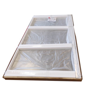 Душова перегородка Koer SR SP01-100x200-TR-01 Walk-In прозоре скло Easy Clean 8мм, хром (KR5393)