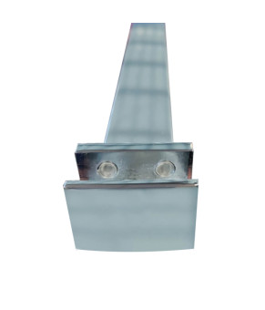 Душова перегородка Koer SR SP01-100x200-TR-01 Walk-In прозоре скло Easy Clean 8мм, хром (KR5393)