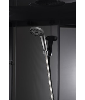 Бокс душевой с гидромассажем Mixxus STRONG SBH01-90x90x215-GR SATIN с высоким поддоном (MI6889)