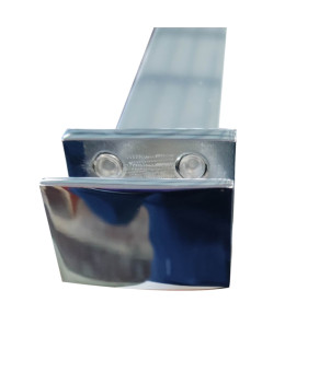 Душевая перегородка Koer SR SP03-120x200-TR-01 Walk-In прозрачное стекло Easy Clean 8мм, хром (KR5398)