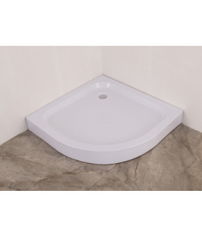 Душевой поддон с сифоном Mixxus PLAIN ST01-90x90x13 диаметр слива 52 мм (MI6916)