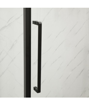 Душова кабіна без піддону Mixxus Premium BEVEL SC01-120x80x195-TR Black прозоре скло 6мм (MI6872)