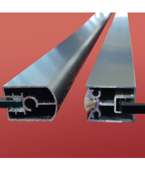 Стеклянная шторка на ванну Koer SR BS04 95x140см Графит (KR5404)