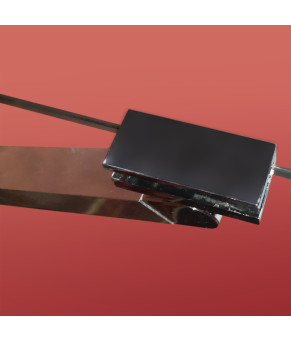 Боковая стенка Koer SR SW04-80x200-TR-01 прозрачное стекло Easy Clean 10мм, хром (KR5389)