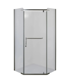 Душевая кабина с низким поддоном Mixxus LINES SCT01-90X90X198-TR GRAPHITE прозрачное стекло 6мм (MI6914)