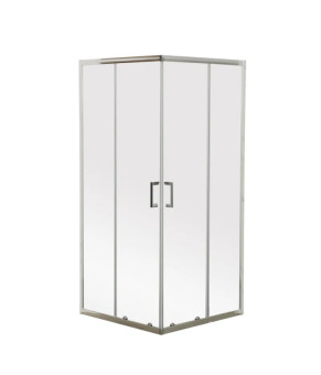 Душевая кабина Mixxus Premium DIVERSE  (90*90 см) SC02-90x90x195-TR Chrome прозрачное стекло (MI6861)
