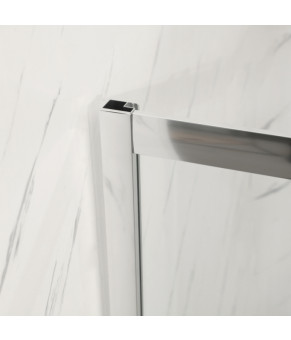 Душевая кабина Mixxus Premium DIVERSE  (90*90 см) SC02-90x90x195-TR Chrome прозрачное стекло (MI6861)