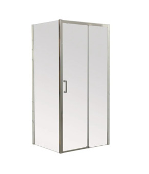 Душова кабіна без піддону Mixxus Premium DIVERSE SC03-120x80x195-TR Chrome прозоре скло 6мм (MI6867