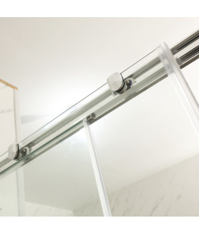 Душова кабіна без піддону Mixxus Premium DIVERSE SC03-120x80x195-TR Chrome прозоре скло 6мм (MI6867