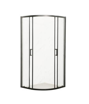Душевая кабина Mixxus Premium (90*90 см) DIVERSE SC01-90x90x195-TR Black  (MI6860)