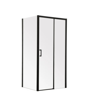 Душевая кабина Mixxus Premium DIVERSE (100*80 см) SC03-100x80x195-TR Black (MI6866)