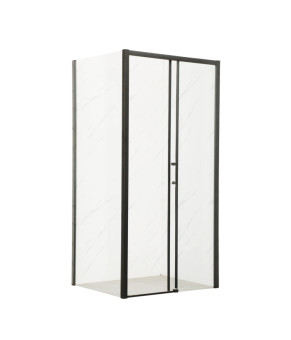 Душевая кабина Mixxus Premium DIVERSE (100*80 см) SC03-100x80x195-TR Black (MI6866)