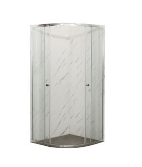 Душевая кабина без поддона Mixxus Premium (90*90 см) DIVERSE SC02-90x90x195-TR CHROME (MI6859)