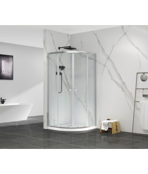 Душевая кабина без поддона Mixxus Premium (90*90 см) DIVERSE SC02-90x90x195-TR CHROME (MI6859)