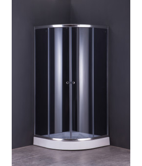 Душевая кабина Mixxus PLAIN (90*90 см) SC01-90x90x185-GR CHROME серое тонированное стекло, MI 6900