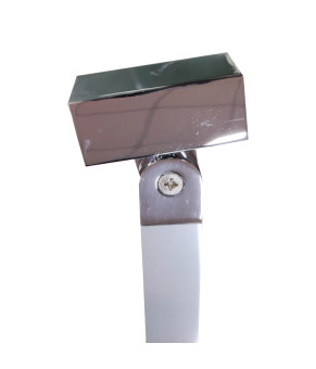 Двери в нишу Koer SR SD04-100x200-TR-01 прозрачное стекло Easy Clean 10мм, хром (KR5386)