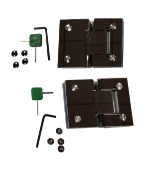 Двери в нишу Koer SR SD04-100x200-TR-01 прозрачное стекло Easy Clean 10мм, хром (KR5386)