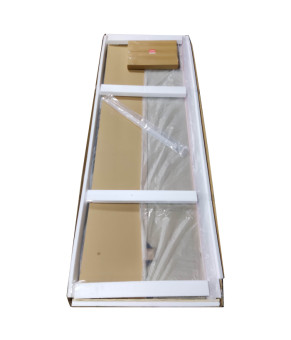 Двери в нишу Koer SR SD04-100x200-TR-01 прозрачное стекло Easy Clean 10мм, хром (KR5386)