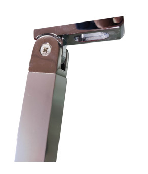 Двери в нишу Koer SR SD04-100x200-TR-01 прозрачное стекло Easy Clean 10мм, хром (KR5386)