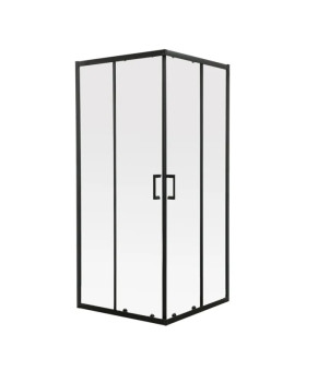 Душевая кабина Mixxus Premium (90*90 см) DIVERSE SC02-90x90x195-TR Black (MI6862)