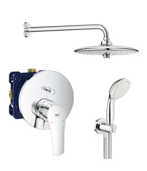 Душова система прихованого монтажу зі змішувачем Grohe Grohtherm SmartControl (UA34614SC4)
