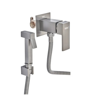 Смеситель для биде Haiba Kubus 002 (Inner) Graphite скрытого монтажа (HB4003)