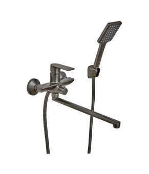 Смеситель для ванны Haiba Alex 006 Euro Graphite (HB3997)