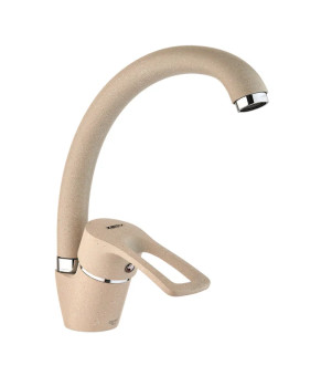 Смеситель для кухни Zerix YUB 181 Beige (ZX0717)