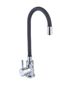 Змішувач для кухні Mixxus SUS-011 Chrome Refl.Black (нерж. сталь) (MI6223)