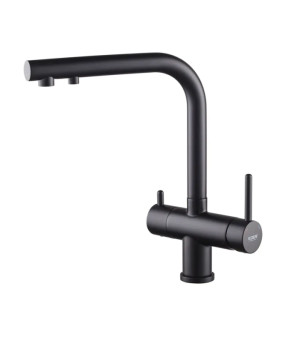 Смеситель для кухни KOER KB-72001-05 с выходом для питьевой воды (KR3392)