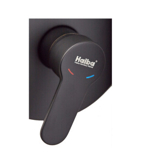 Встраиваемый смеситель для душа Haiba Amanda 003 Black (HB3956)