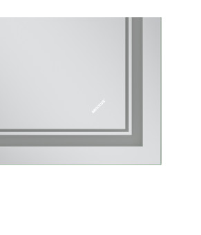 Дзеркало Mixxus Premium QUADRO MR20-80x60-REVERSE (LED Touch, Anti-fog, димер) (MP6619)