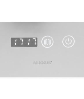 Дзеркало Mixxus Light MR01-90x70 (годинник, LED-підсвічування, антизапотівання) (MI5999)