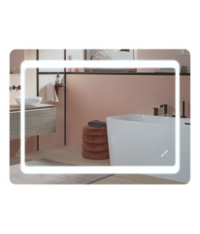 Дзеркало Mixxus TWEE MR09-80x60-REVERSE з LED Touch, Anti-fog, димером, регулюванням яскравості (MI
