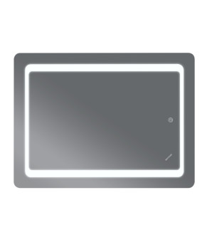 Дзеркало Mixxus TWEE MR09-80x60-REVERSE з LED Touch, Anti-fog, димером, регулюванням яскравості (MI