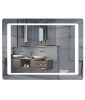 Дзеркало Mixxus STYLE MR13-80x60-REVERSE з LED Touch, Anti-fog, димером, регулюванням яскравості (M