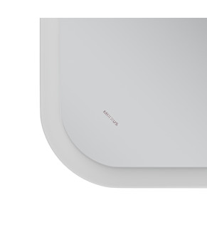 Дзеркало Mixxus Premium BEVEL MA02-90x65-REVERSE (LED Touch, Anti-fog, димер (3-6,5kK)) (MP6641)