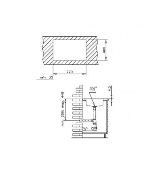 Кухонная мойка Teka Universal 1B 1D 79 (10120001)