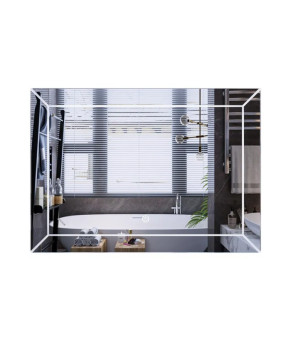 Дзеркало Mixxus Premium CUBIC MR14-80x60-REVERSE (LED Touch, Anti-fog, димер) (MP6648)