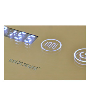 Дзеркало Mixxus Strong MR05-100x60 (годинник, LED-підсвічування, антизапотівання) (MI6009)