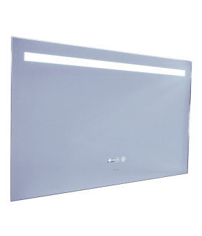 Дзеркало Mixxus Strong MR05-100x60 (годинник, LED-підсвічування, антизапотівання) (MI6009)