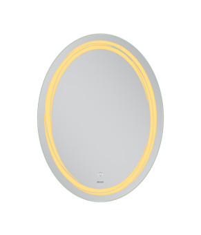 Дзеркало Mixxus Premium WAVE MV04-60x80 (LED Touch, Anti-fog, димер (3-6,5kK)) (MP6636)