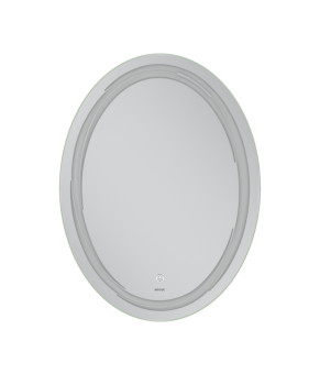 Дзеркало Mixxus Premium WAVE MV04-60x80 (LED Touch, Anti-fog, димер (3-6,5kK)) (MP6636)